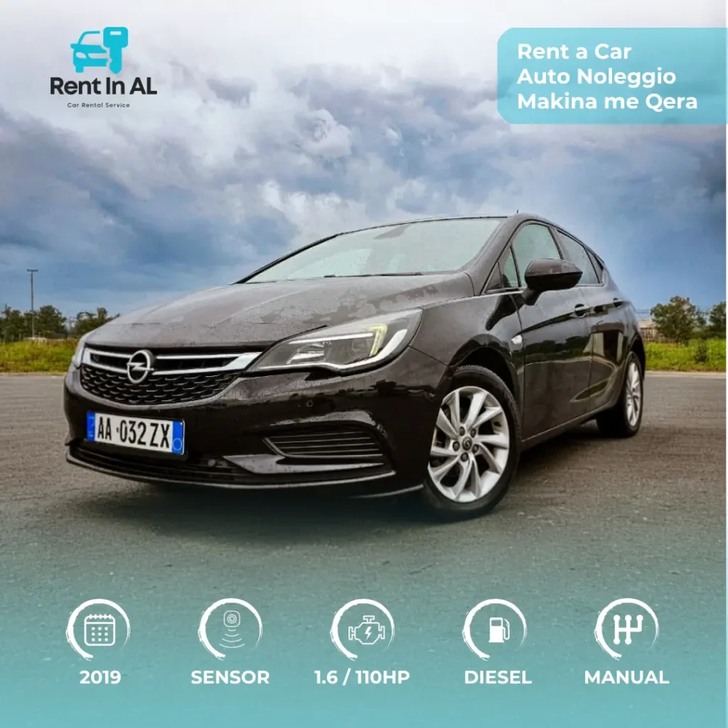Opel Astra 2019 Rentinal - Rent a car