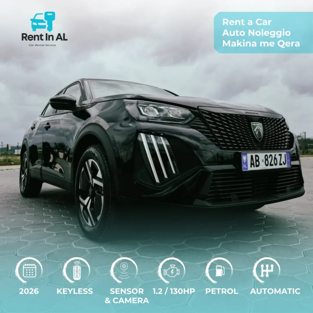 Peugeot 2008 2026 Rent in AL (Rentinal) Temp